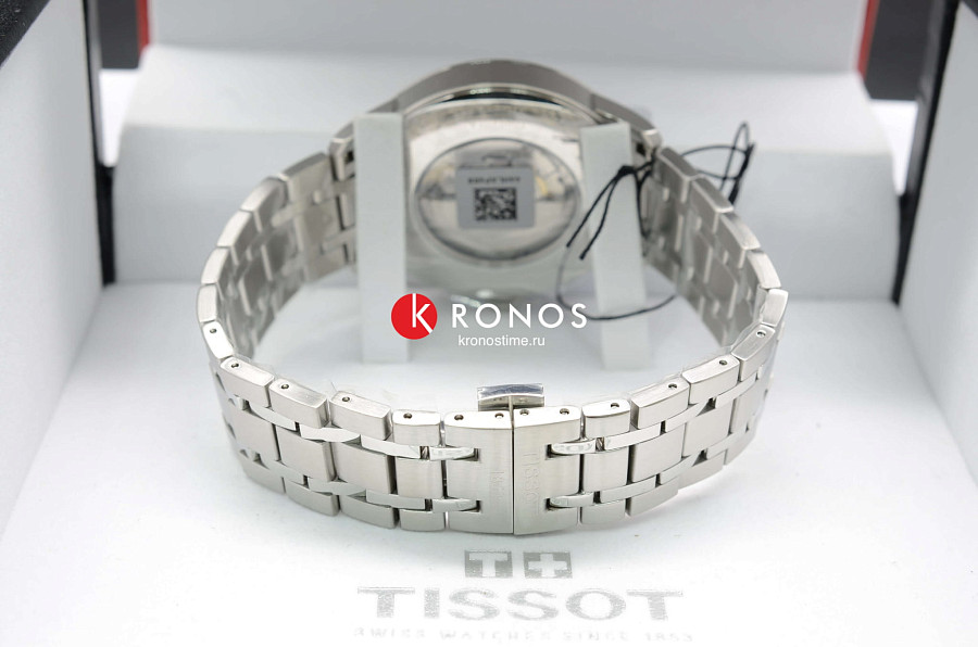 Часы Tissot Chemin des Tourelles Powermatic 80 T099.407.11.033.00 — белый, сталь металл
