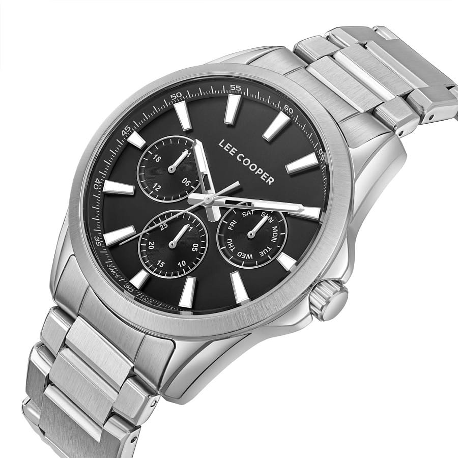 Часы Lee Cooper LC08105.350 — кварцевые, металл сталь