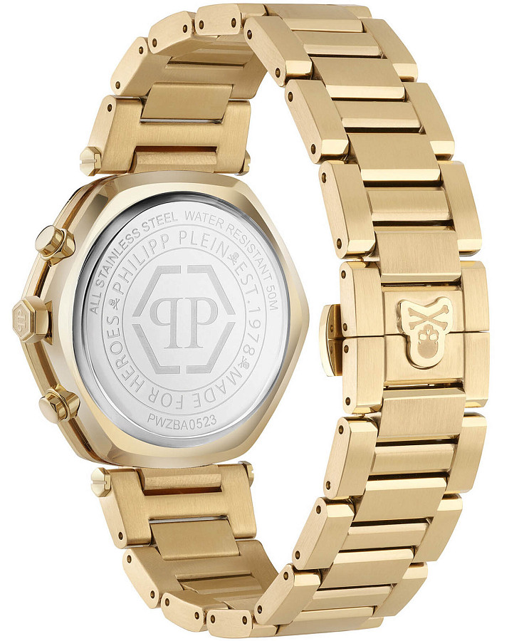 Часы Philipp Plein The Hexagon Chrono PWZBA0523 — сталь металл, Германия