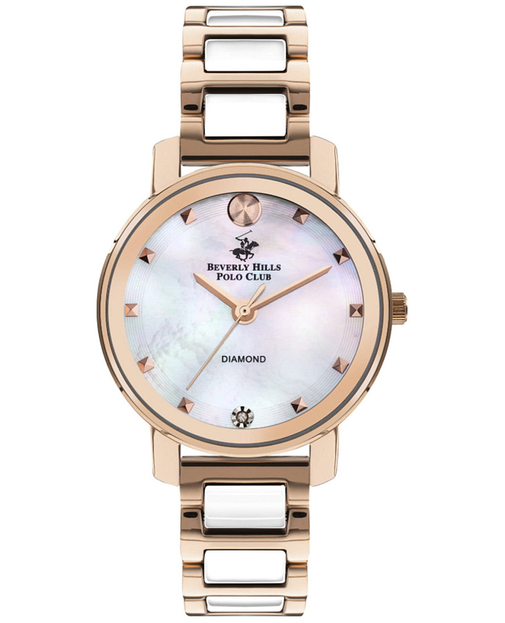 Часы Beverly Hills Polo Club BP3349X.420 — женские, перламутровый