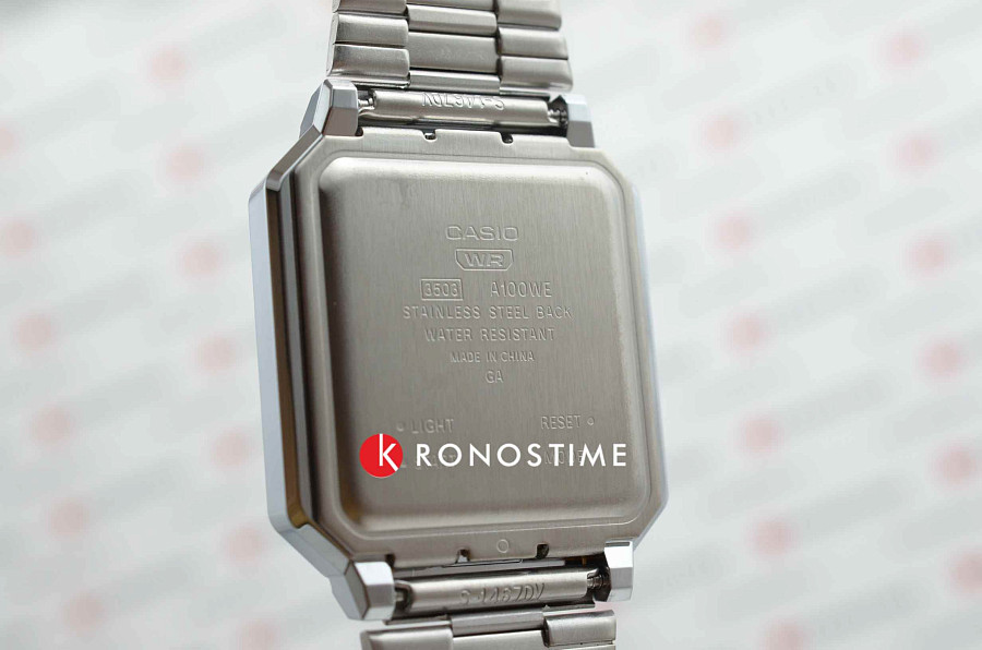 Часы Casio Vintage A100WE-1AEF — Япония, мужские