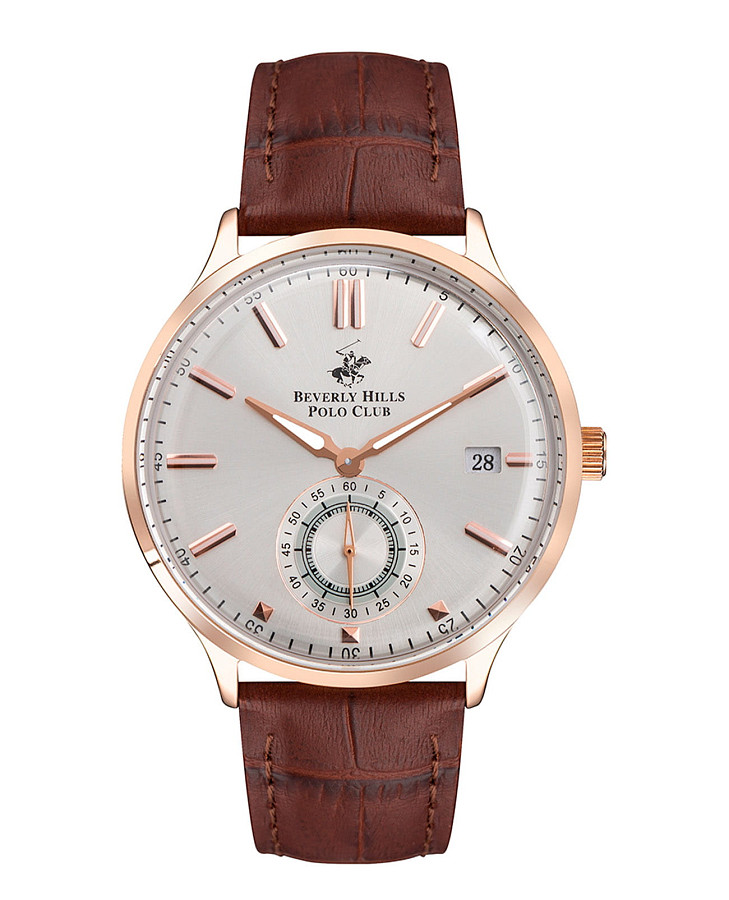 Часы Beverly Hills Polo Club BP3260X.432 — мужские, серебристый