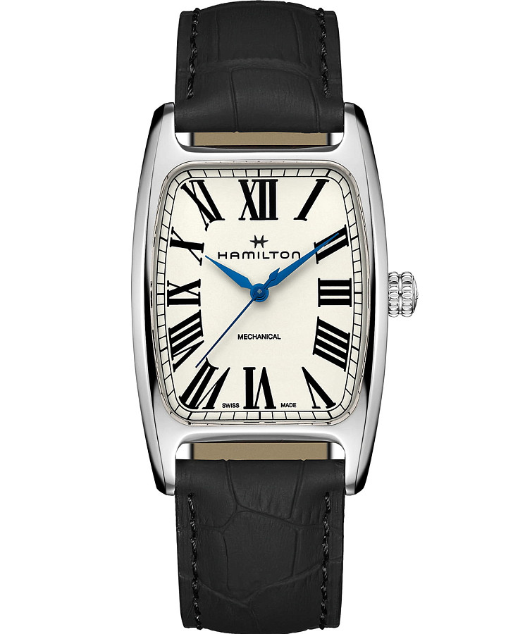 Часы Hamilton American Classic Boulton Quartz H13519711 — мужские, серебристый