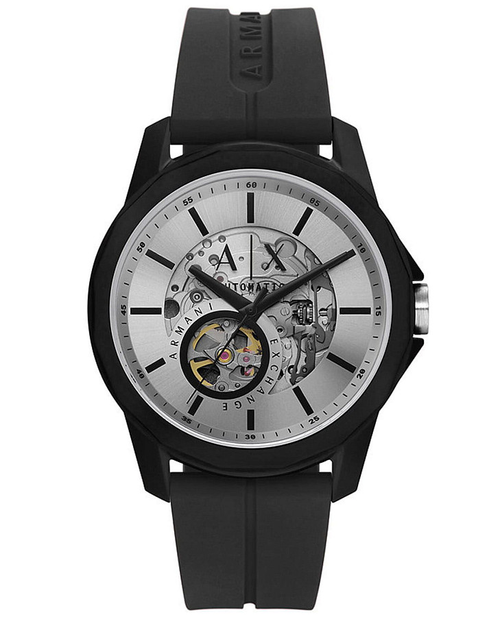 Часы Armani Exchange Banks Automatic AX1726 — мужские, серебристый