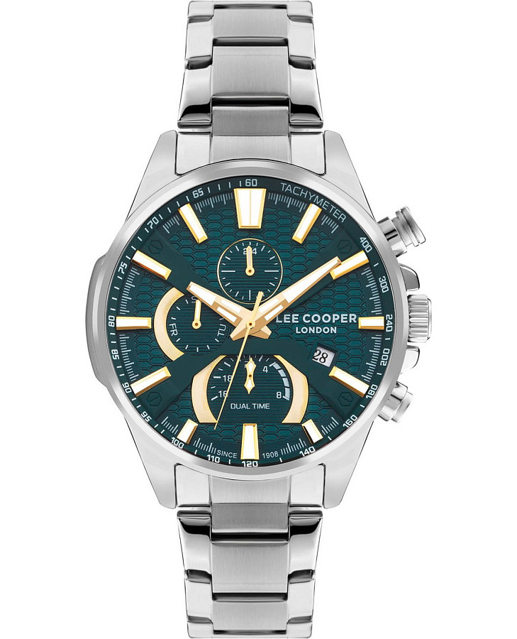 Часы Lee Cooper LC07801.270 — мужские, зеленый