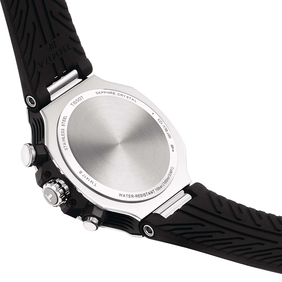 Часы Tissot T-Race Chronograph T141.417.17.011.00 — металл сталь, Швейцария