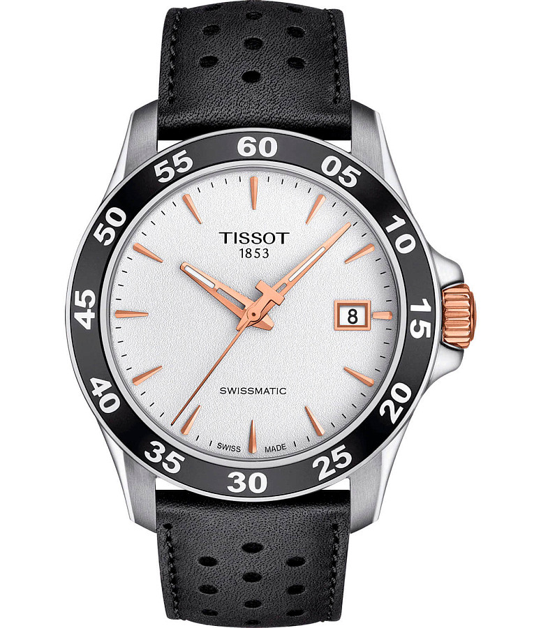 Часы Tissot V8 Swissmatic T106.407.26.031.00 — мужские, белый