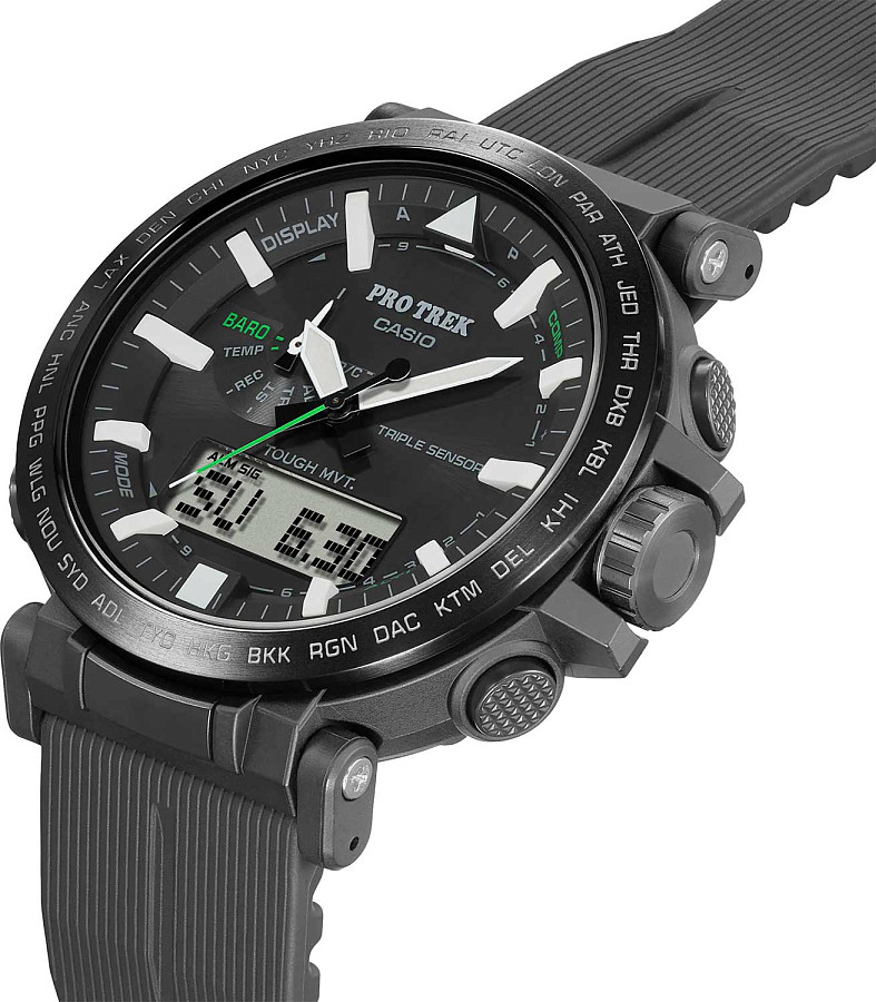 Часы Casio Pro Trek PRW-6621Y-1ER — пластик, мужские