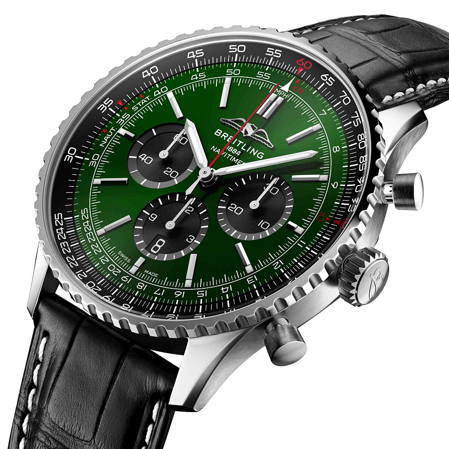 Часы Breitling Navitimer B01 Chronograph 46 AB0137241L1P1 — Швейцария, механические
