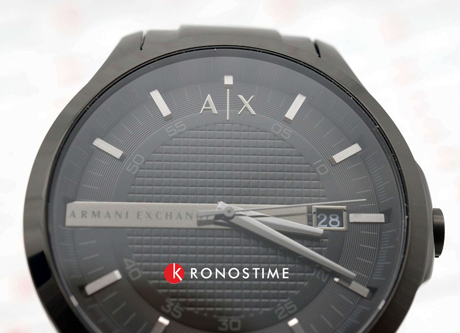 Часы Armani Exchange Hampton AX7101 — черный, сталь