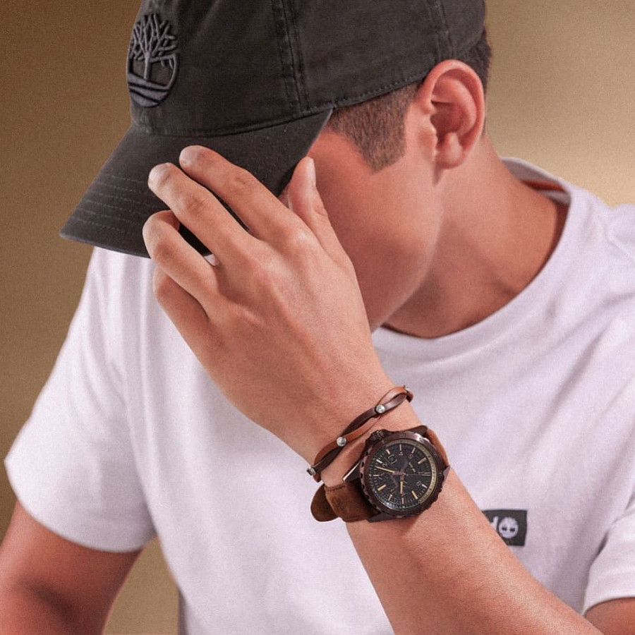 Часы Timberland TDWGB0055802 — кожаный, мужские