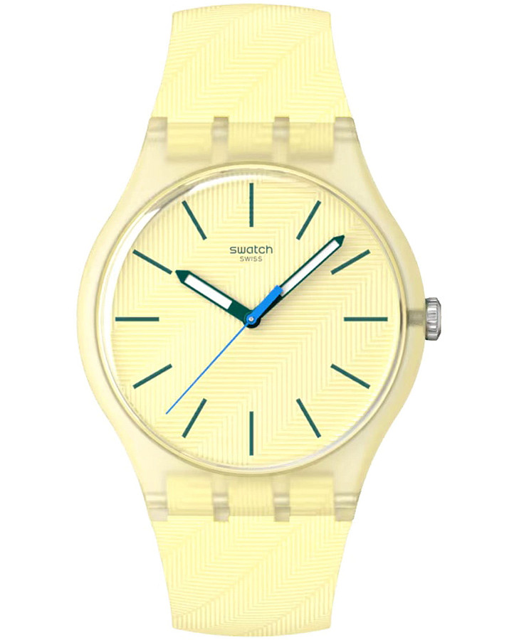 Часы Swatch Citrus Tilt SO29J102 — мужские, желтый