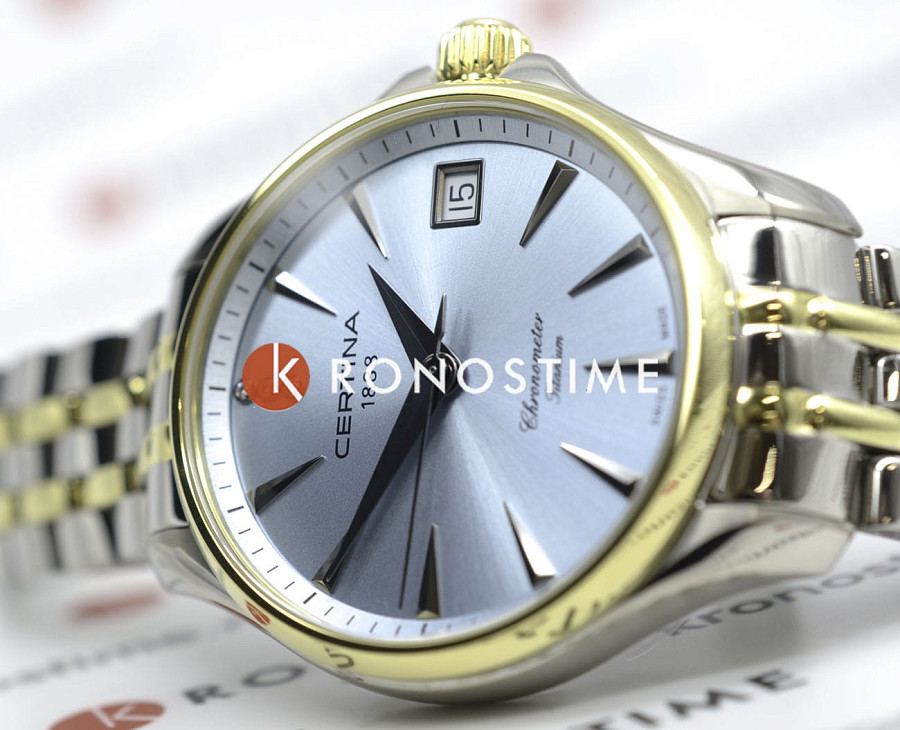 Часы Certina DS Action Lady Diamonds C032.051.44.046.00 — титановый c pvd покрытием, женские