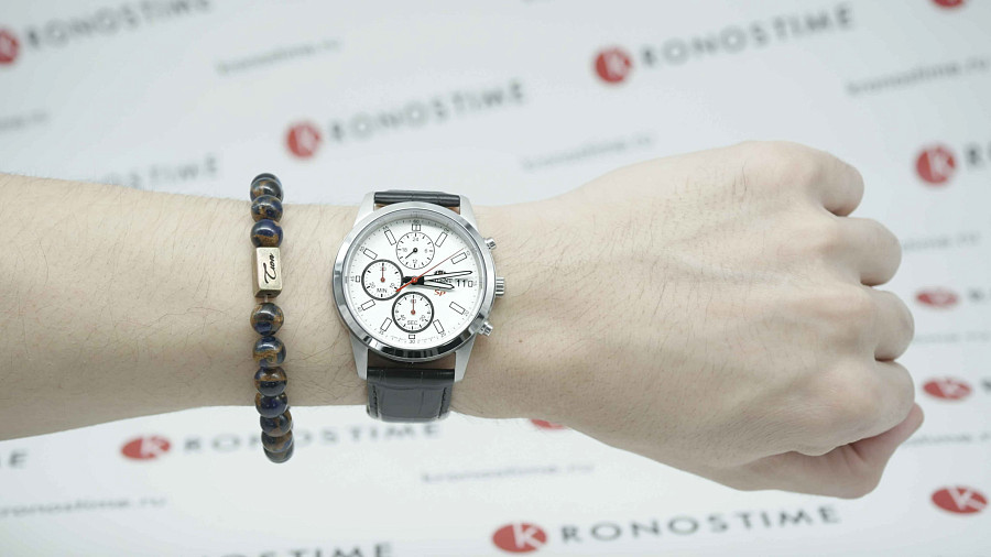 Часы Orient KU00006W (FKU00006W) — белый, сталь металл