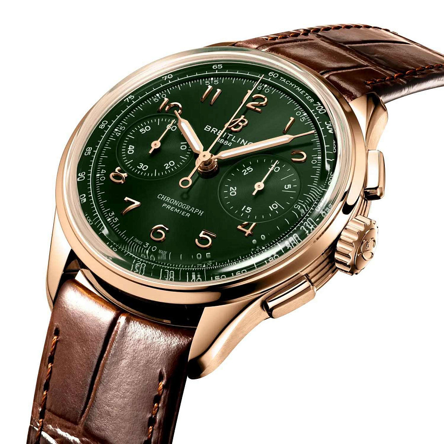 Часы Breitling Premier B09 Chronograph 40 RB0930361L1P1 — золото, Швейцария