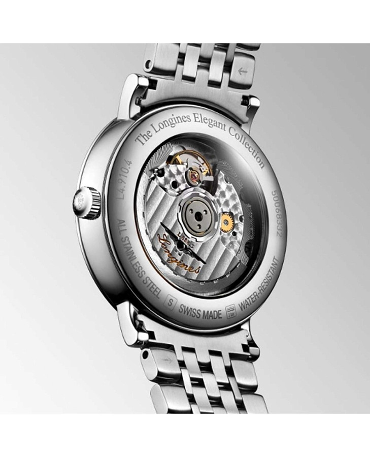 Часы Longines Elegant Collection L4.910.4.12.6 — механические, металл сталь