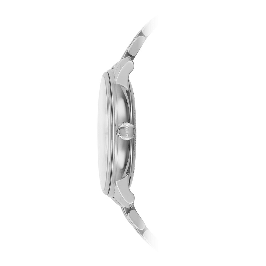 Часы Mido Baroncelli Chronometer Silicon Gent M027.408.11.041.00 — сталь металл, Швейцария