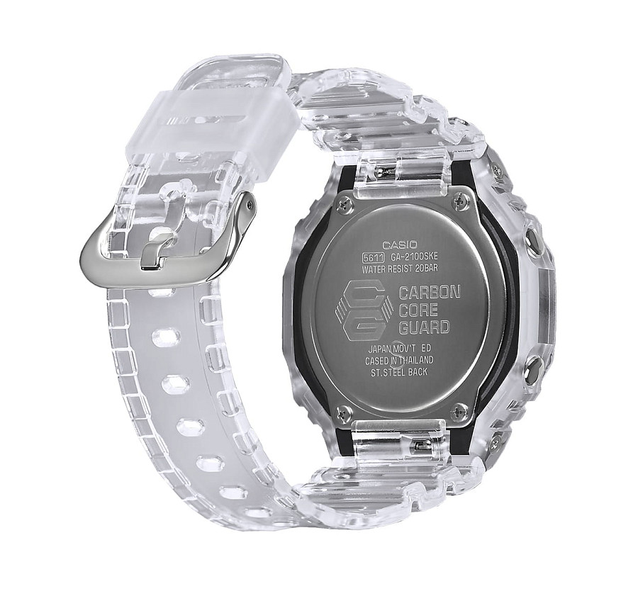 Часы Casio G-Shock GA-2100SKE-7ADR (GA-2100SKE-7A) — карбон пластик, Япония