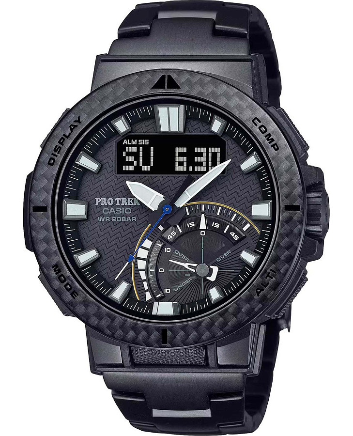 Часы Casio Pro Trek PRW-73XT-1 — мужские, черный