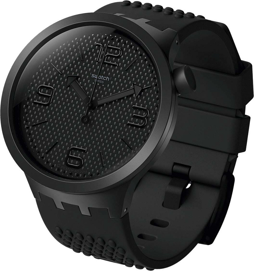 Часы Swatch Big Bold Standard SO27B100 — кварцевые, Швейцария, мужские