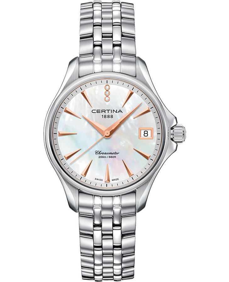 Часы Certina DS Action C032.051.11.116.00 — женские, перламутровый