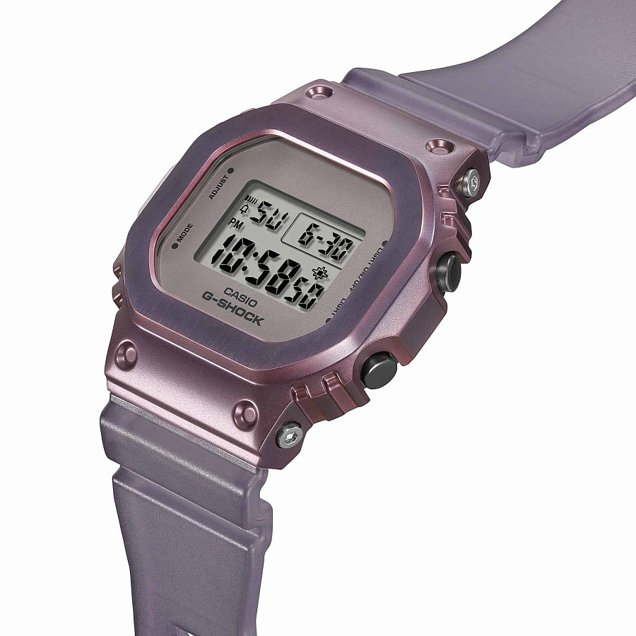 Часы Casio G-Shock GM-S5600MF-6DR (GM-S5600MF-6) — женские, полимер