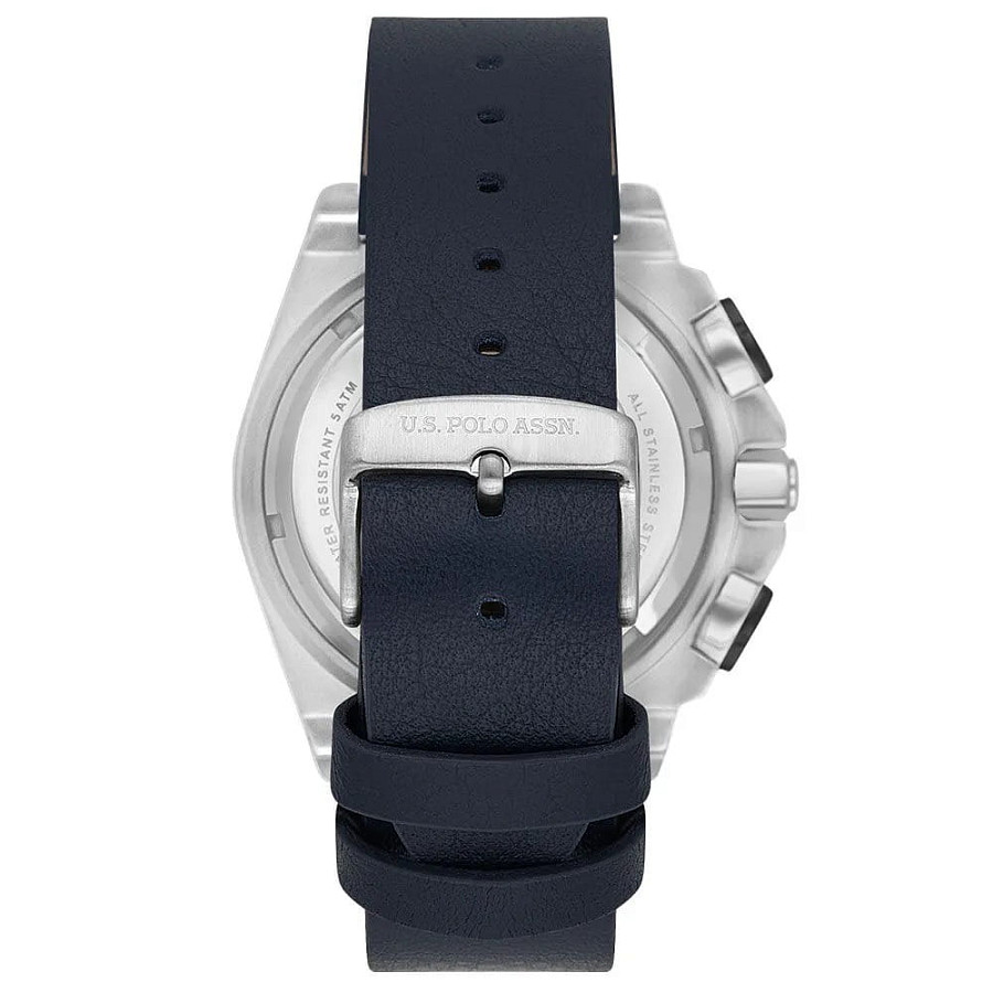 Часы U.S. Polo Assn. Crossing USPA1092-02 — сталь металл, США