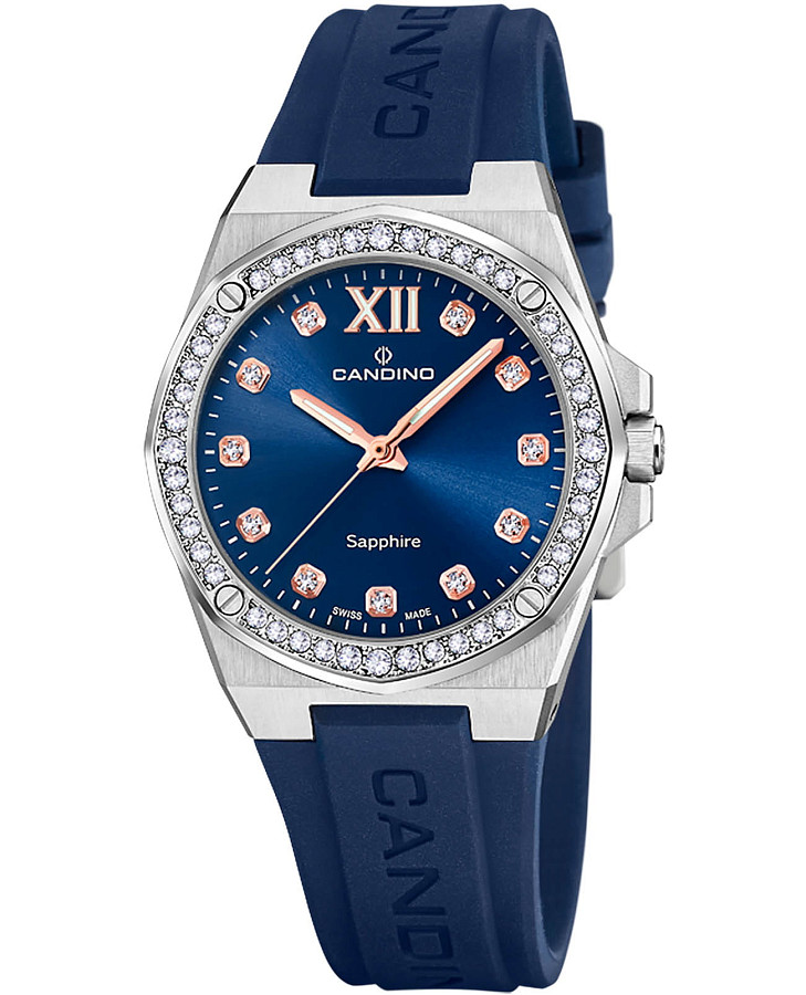Часы Candino Elegance C4772/2 — женские, синий