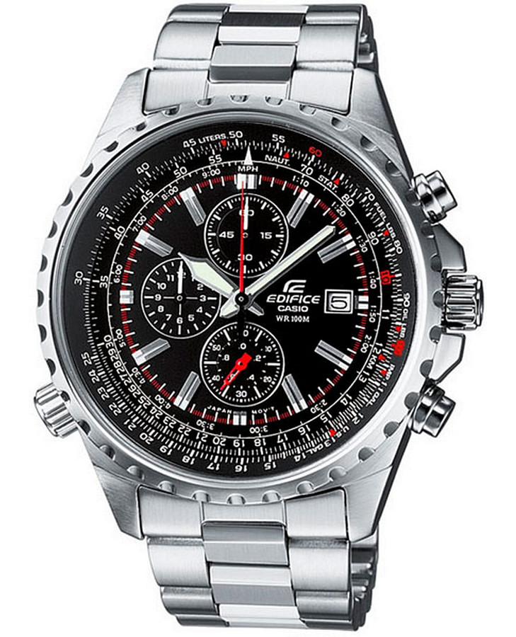 Часы Casio Edifice EF-527D-1A — мужские, черный