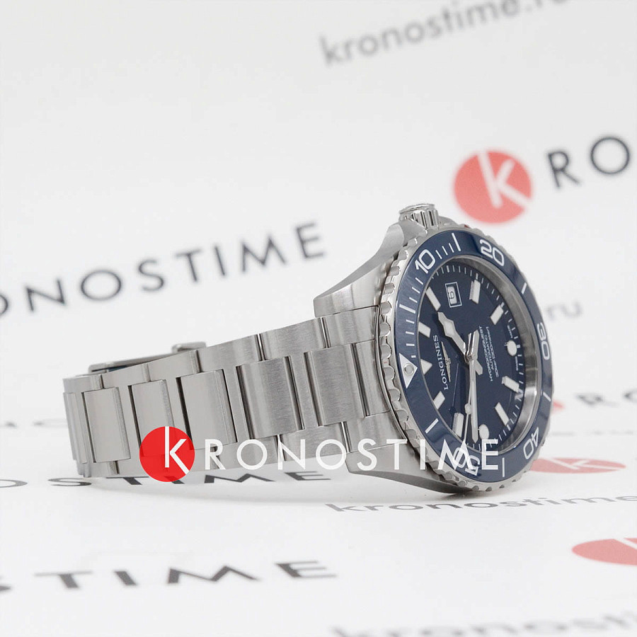 Часы Longines HydroConquest L3.788.4.96.6 — металл сталь, Швейцария
