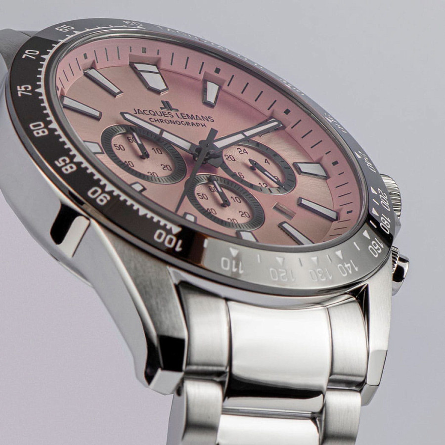 Часы Jacques Lemans Liverpool 1-2140L — нержавеющая сталь, мужские