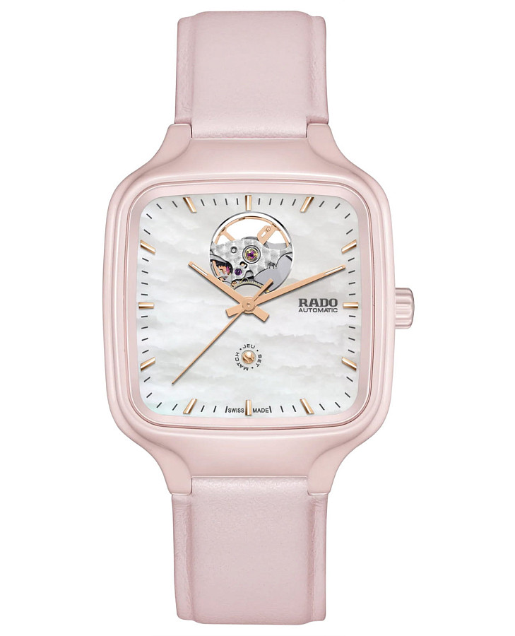 Часы Rado True Square x Ash Barty Limited Edition R27123905 — женские, перламутровый