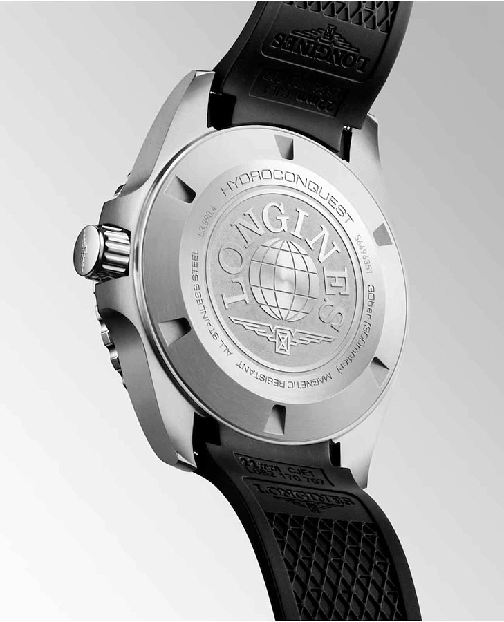Часы Longines Conquest L3.890.4.56.9 — металл сталь керамика, Швейцария