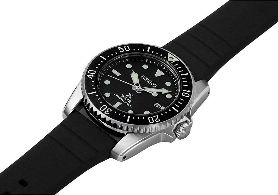 Часы Seiko Prospex SNE573P1 — черный, сталь металл
