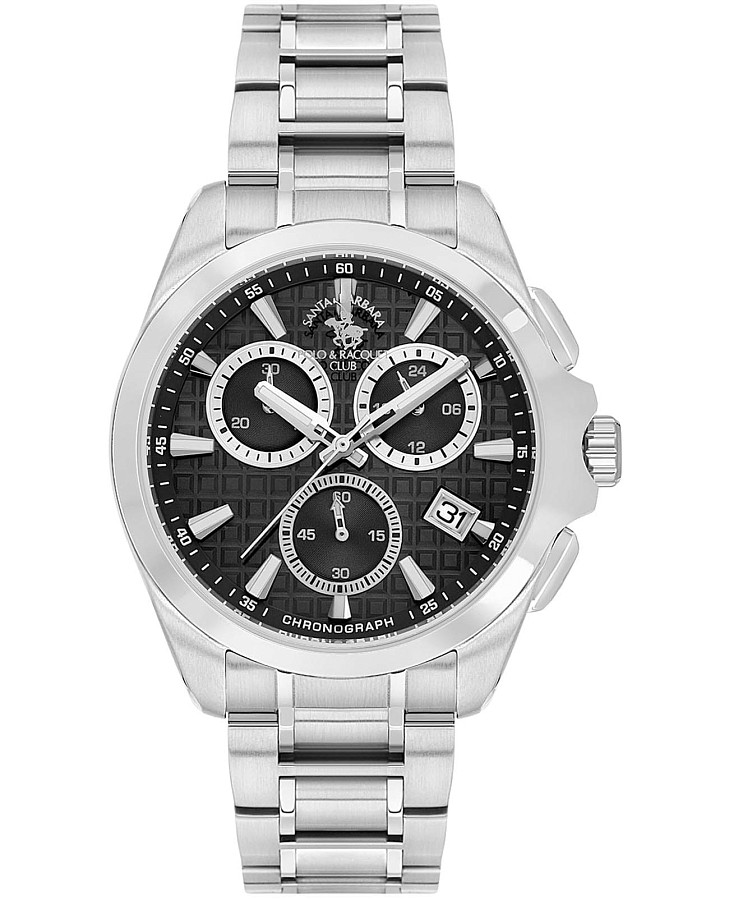 Часы Santa Barbara Polo & Racquet Club Legend SB.1.10591-2 — мужские, черный