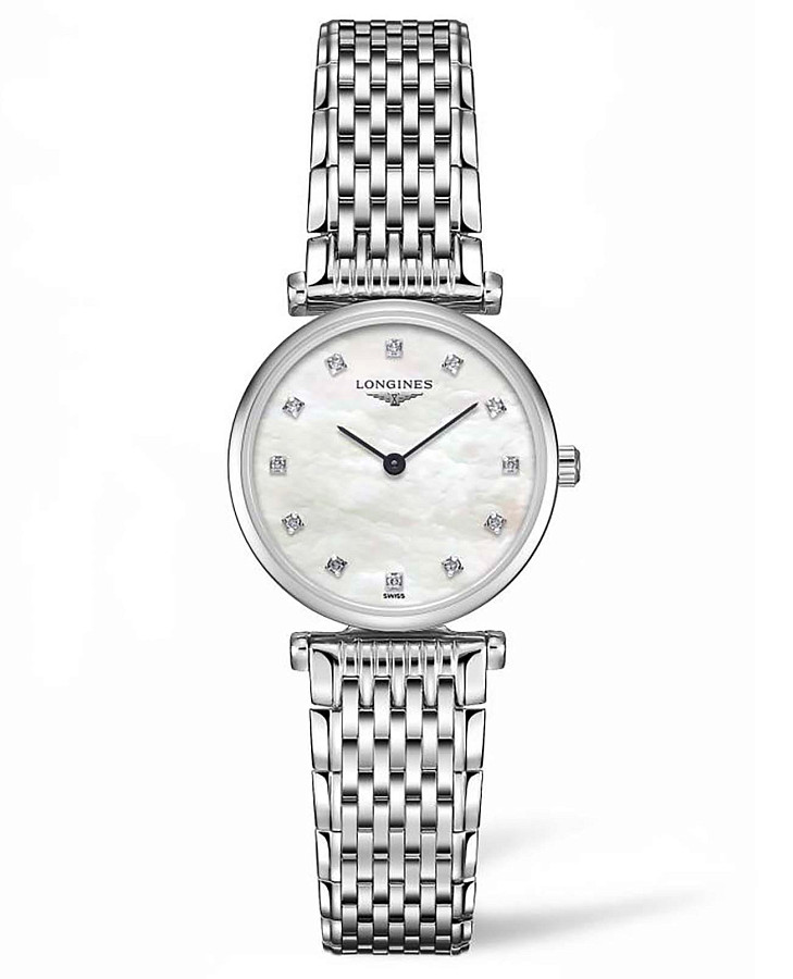 Часы Longines La Grande Classique L4.209.4.87.6 — женские, перламутровый