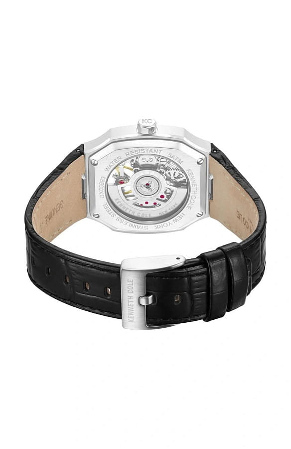 Часы Kenneth Cole Automatic KCWGX0099305 — кожаный, мужские