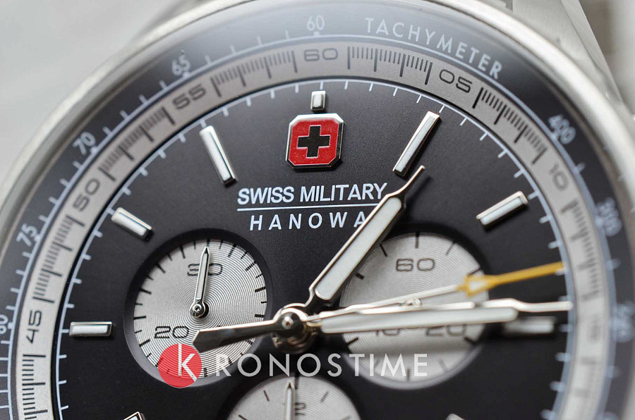 Часы Swiss Military Hanowa Afterburn Chrono SMWGI0000309 — нержавеющая сталь, мужские