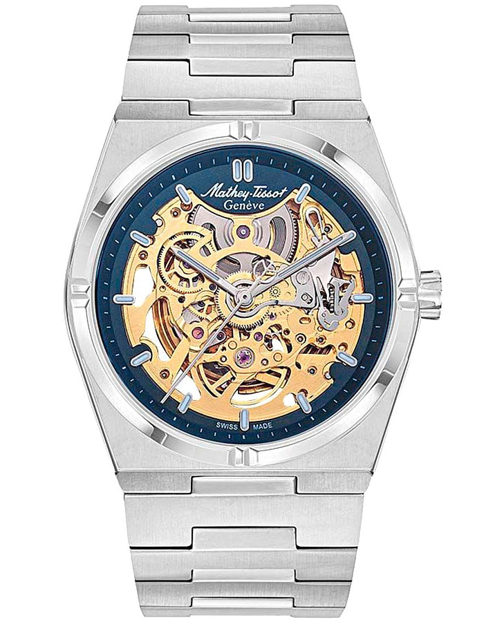 Часы Mathey-Tissot Zeus H118CFABU — мужские, золотой