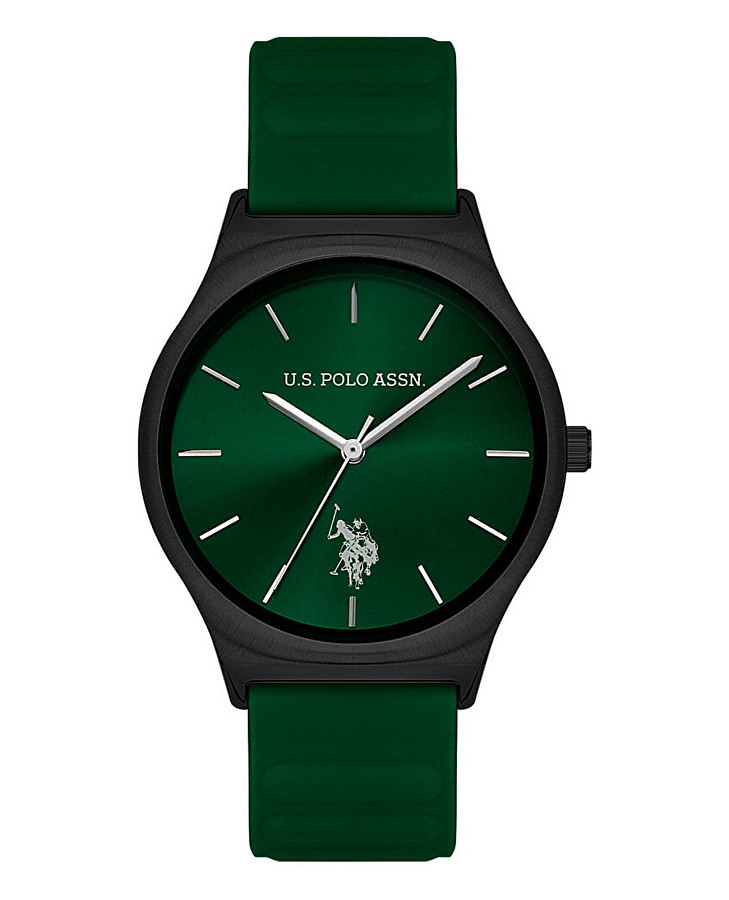 Часы U.S. Polo Assn USPA1078-01 — мужские, зеленый