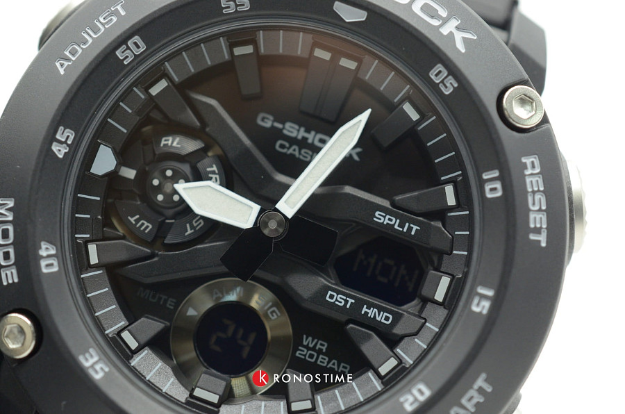 Часы Casio G-Shock GA-2000S-1ADR (GA-2000S-1A) — карбон, пластик