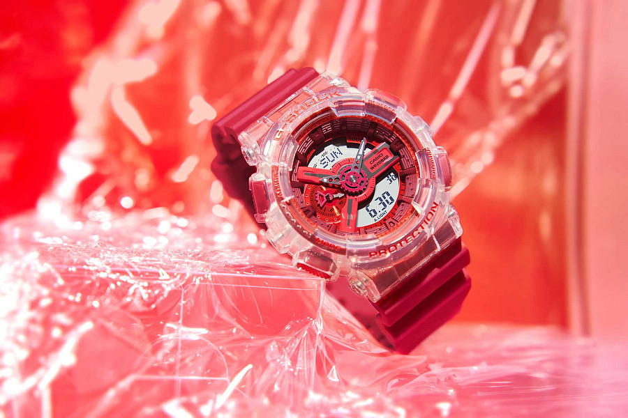 Часы Casio G-Shock GA-110GL-4ADR (GA-110GL-4A) — электронные, Япония, мужские