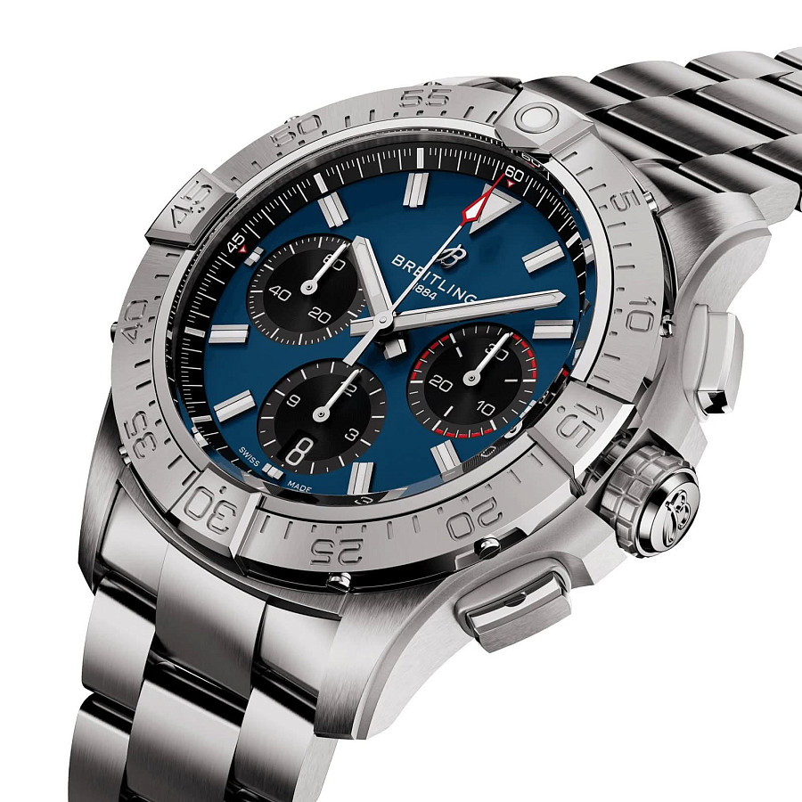 Часы Breitling Avenger B01 Chronograph 42 mm AB0146101C1A1 — механические, металл сталь