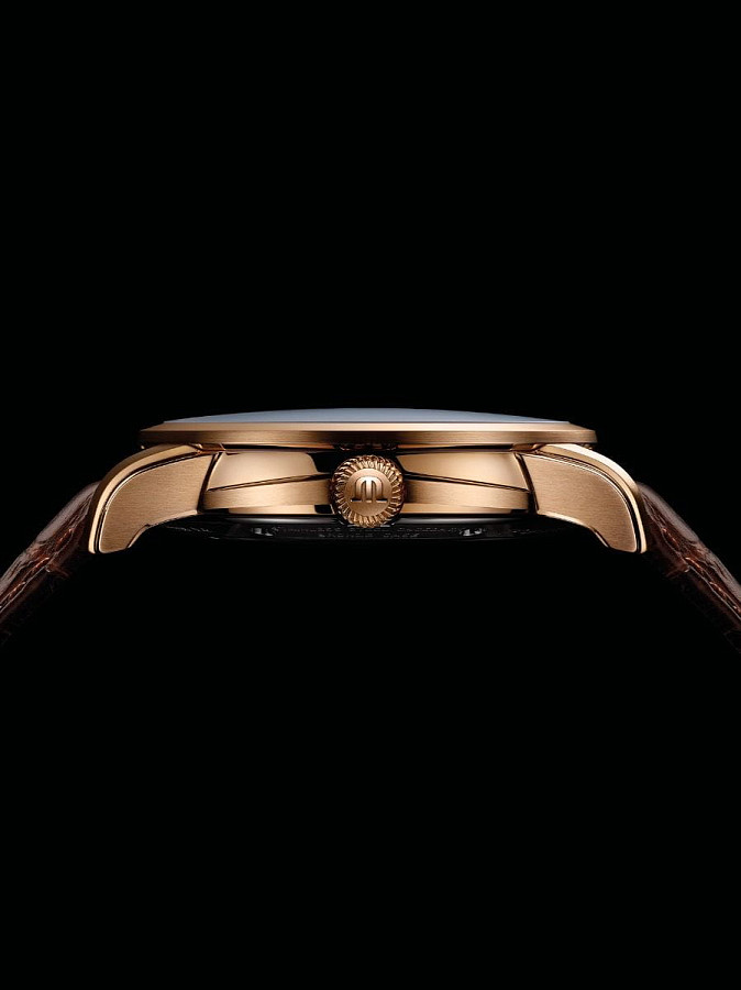 Часы Maurice Lacroix Pontos PT6358-BRZ01-63E-3 — кожаный, мужские