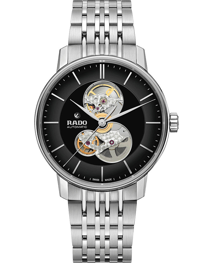 Часы Rado Coupole Classic Open Heart Automatic R22894153 — мужские, черный