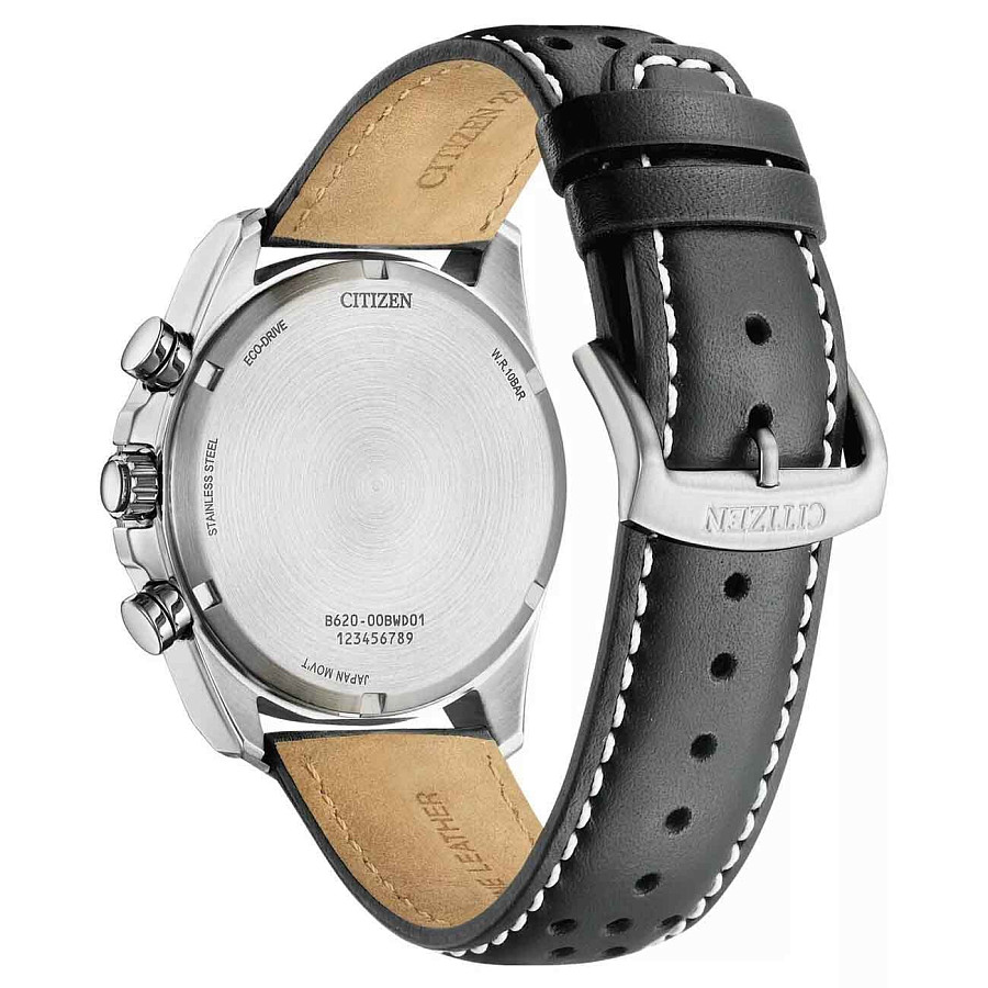 Часы Citizen Eco-Drive CA4640-09A — сталь металл, Япония