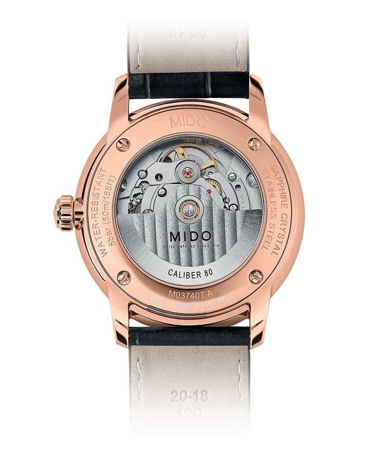 Часы Mido Baroncelli Signature M037.407.36.031.01 — механические, металл сталь