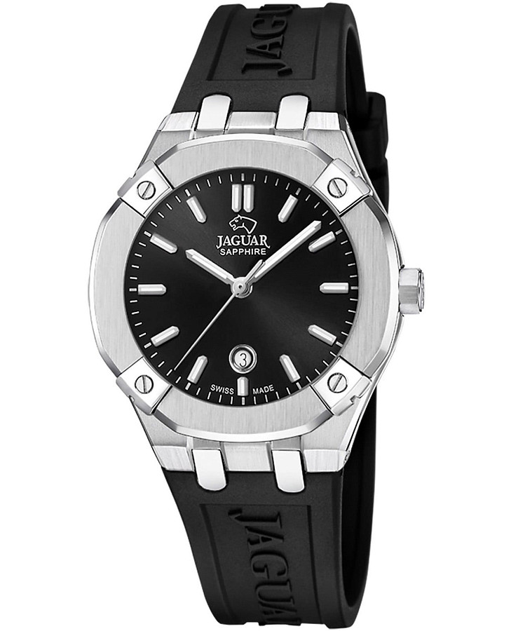 Часы Jaguar Diplomatic Quartz Lady J1017/2 — женские, черный