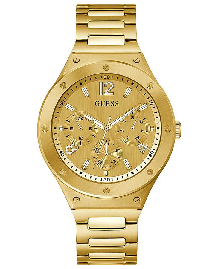 Часы Guess Dress Steel GW0454G2 — мужские, золотой