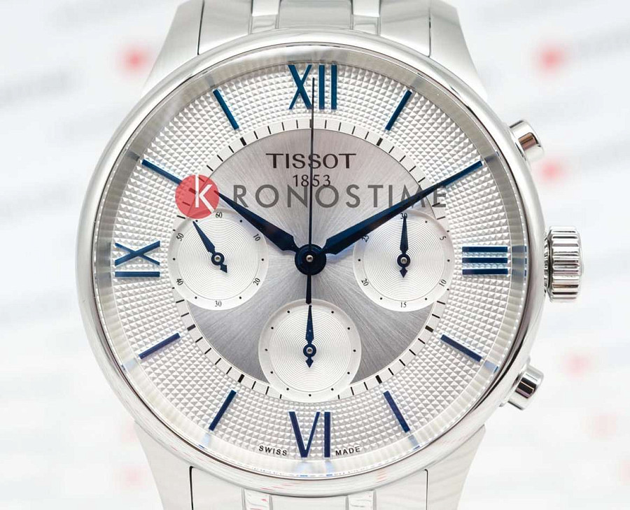Часы Tissot Chemin des Tourelles Automatic Chronograph T139.462.11.038.00 — металл сталь, Швейцария